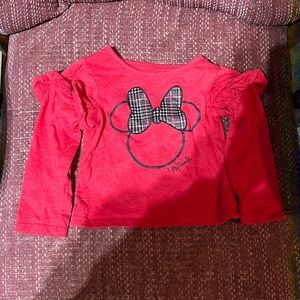 Red Minnie Mouse 2T